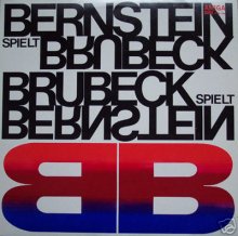 Bernstein plays Brubeck plays Bernstein - Amiga - Germany - LP cover 